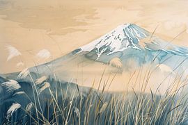 Mount Fuji by Poster Art Shop