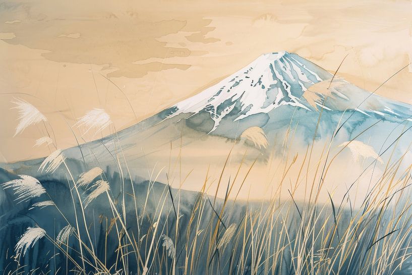Mount Fuji by Poster Art Shop
