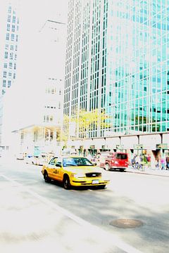 New York City cab van Pieter Boogaard