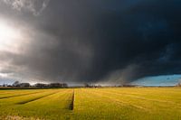 Bad weather over the land
