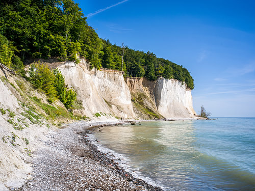 Chalk cliffs on Rügen by Thomas Bugdoll