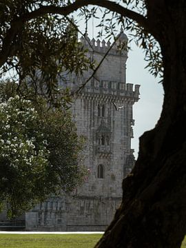 Torre de Belém doorkijkje van Eline Huizenga