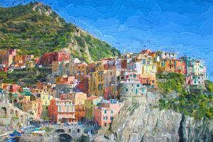 Manarola in Cinqueterre, Italien