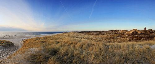 Sylt Panorama - Weststrand en Quermarkenfeuer