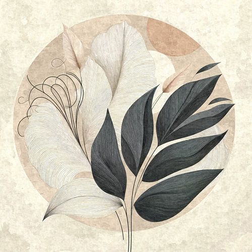 Minimalism in leaf dance