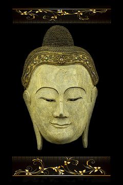 Buddha oder Buddha. Statue eines Buddhas. von Gert Hilbink