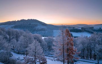 Winter in Schmallenberg, Sauerland, Deutschland von Alexander Ludwig