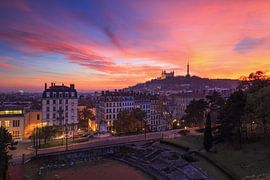 Lyon at Dusk