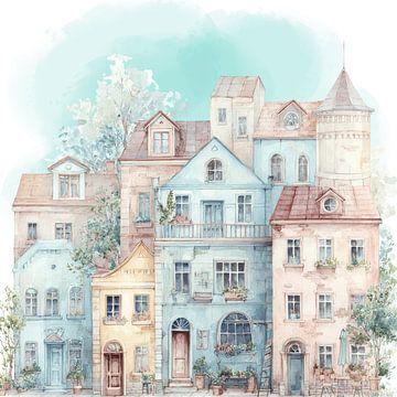 Pastel Houses, Quiet Stories