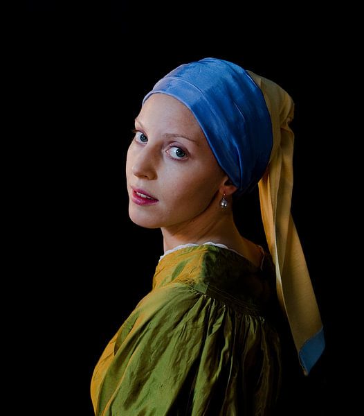 Vermeer: Das Mädchen mit dem Perlenohrring von Ton de Zwart