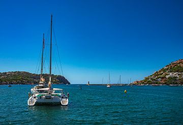 Port de Andratx Jachthafen, Bucht der Insel Mallorca von Alex Winter