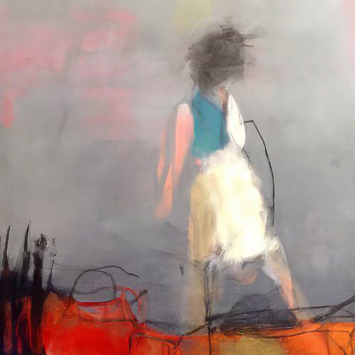 Abstract werk: "little girl"