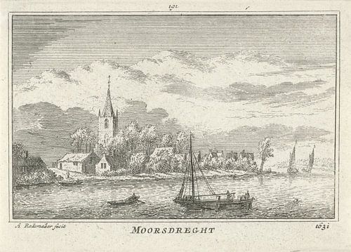 Abraham Rademaker, Vue de Moordrecht, 1631