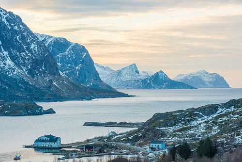 Ongelofelijke landschappen van de Lofoten