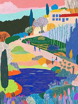 Un jardin secret plein de parfums