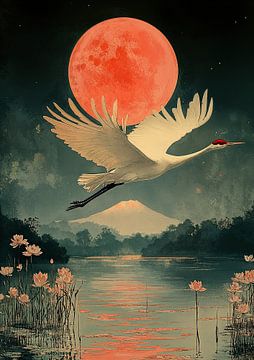 Japanse kunstdruk: Hemels in schoonheid van Niklas Maximilian