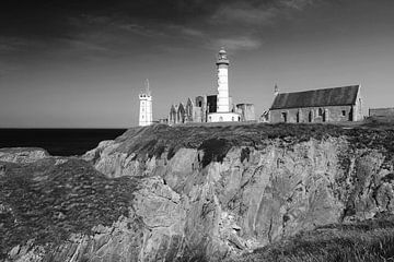 Vuurtoren in Bretagne - Phare de Saint-Mathieu van Frank Herrmann