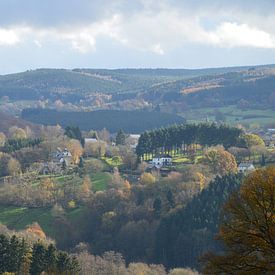 Herfstlandschap in de Ardennen van Kim V