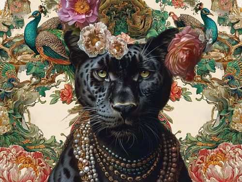 Stylish Panther by Wil Vervenne