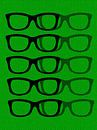 Glasses Black & Green von Mr and Mrs Quirynen Miniaturansicht