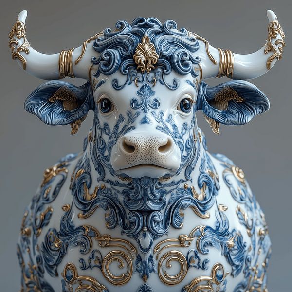 Porcelain animals by Ton Kuijpers