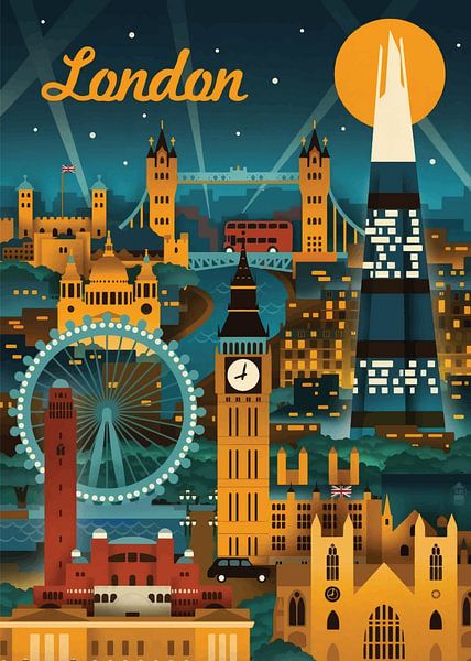 London bei Nacht von darrent Mark