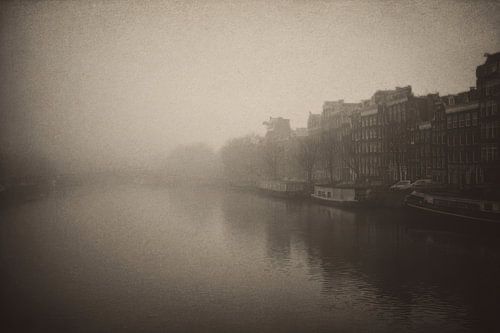 morning mist on the Amstel by Franka Poulain