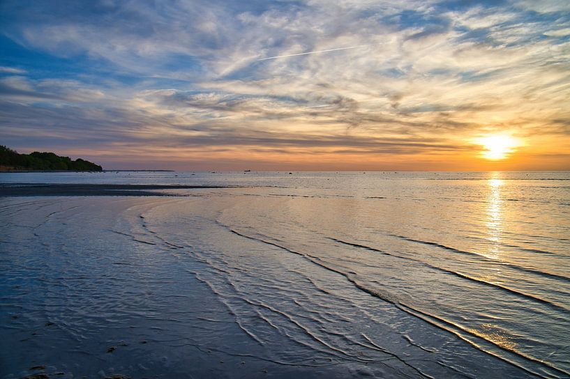 On the sandy beach of the Baltic Sea coast by Martin Köbsch