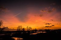 Parelmoer wolken