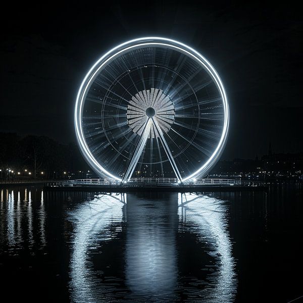 Spinning Pleasure - The Merry Ferris Wheel Adventure by Karina Brouwer
