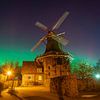 Nomen est Omen : le moulin à vent Aurora sous le ciel auroré sur Christian Möller Jork