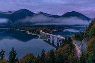 Sylvensteinsee in Opper-Beieren van Achim Thomae Photography thumbnail