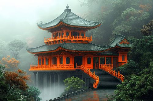 spiritual life eastern temple