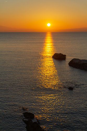 Zonsondergang in Split