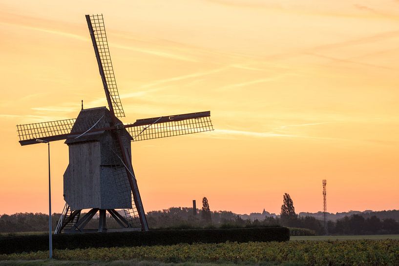 Vinkemolen est un moulin à vent par Marcel Derweduwen