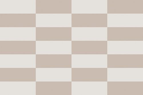 Dambordpatroon. Moderne abstracte minimalistische geometrische vormen in beige en wit 14