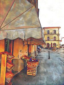Straßenansicht Passignano Sul Trasimeno