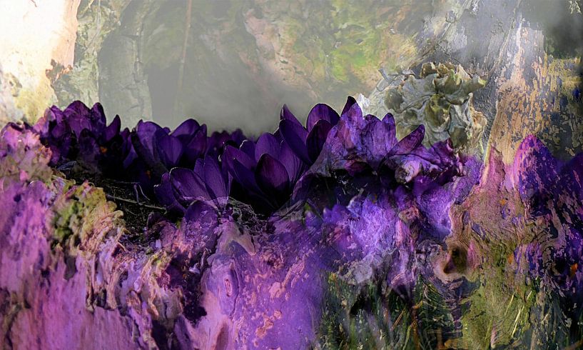 Purple spring van Anita Snik-Broeken