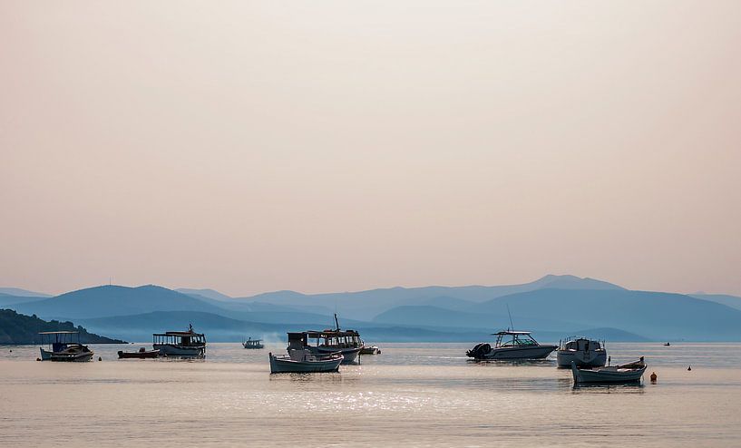 Greek sea by Anja Spelmans