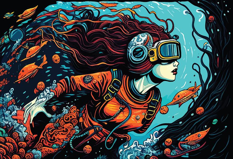 Astronautin 5 von Ariadna de Raadt-Goldberg