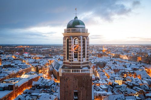 Peperbus Zwolle dans la neige