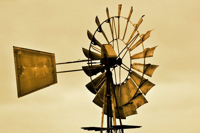 Water pump wind turbine by Werner Lehmann