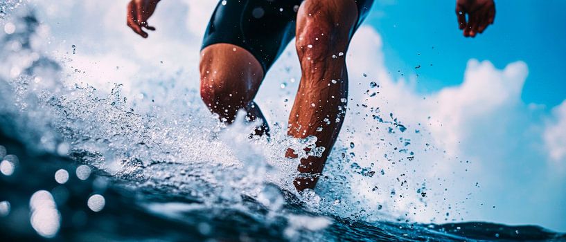 Water activity in sunshine by Poster Art Shop