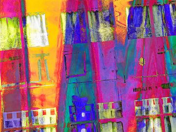 Crazy and colorful windows von Gabi Hampe