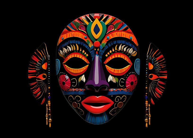 Tibal-Maske von BRZ999