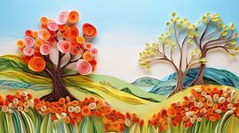 Spring in the countryside by Black Coffee