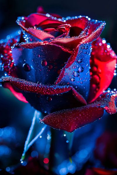 Rose der Nacht von ARTemberaubend