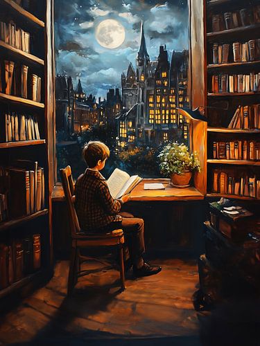 Ein Junge, ein Buch, ein Traum