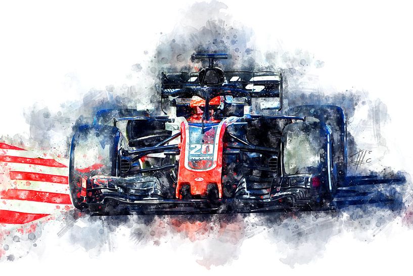 Kevin Magnussen, 2018 par Theodor Decker
