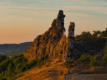 Königsstein dans la douce lumière du matin